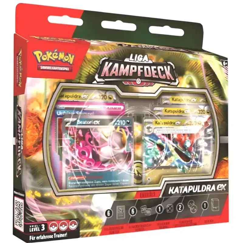 Pokémon Katapuldra ex Liga Kampdeck (DE)