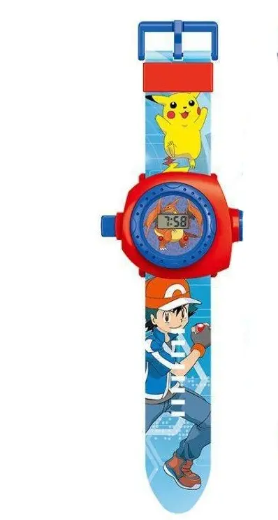 Pokemon Kinder Uhr mit Projektor
