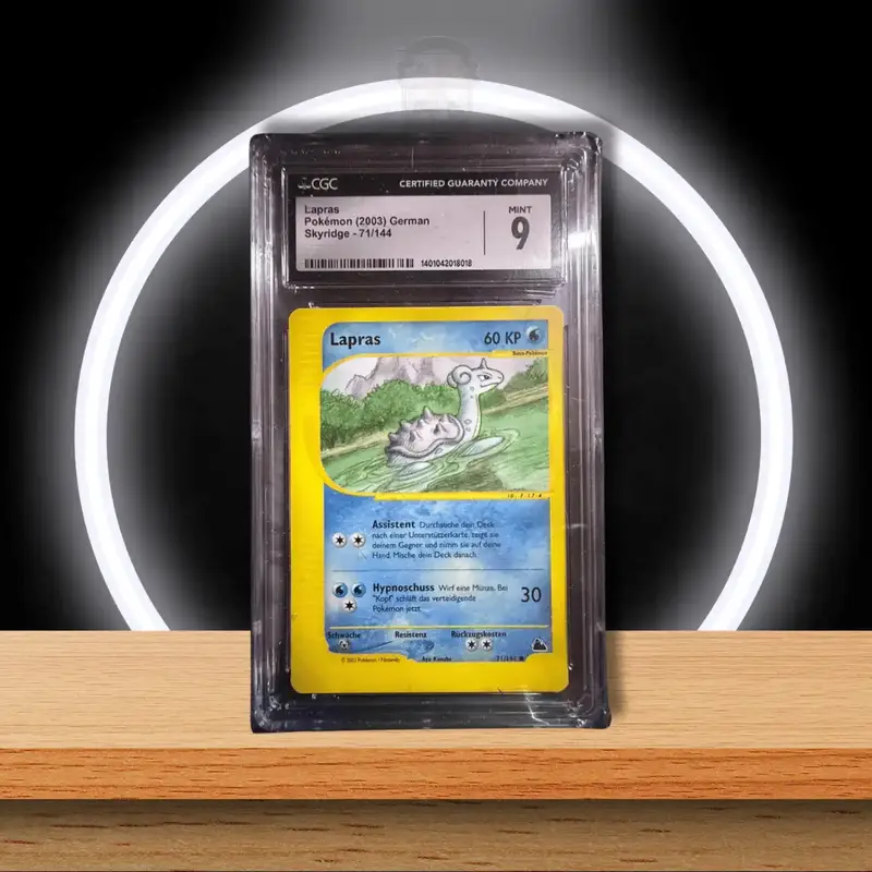 Pokémon Lapras Skyridge (CGC 9)