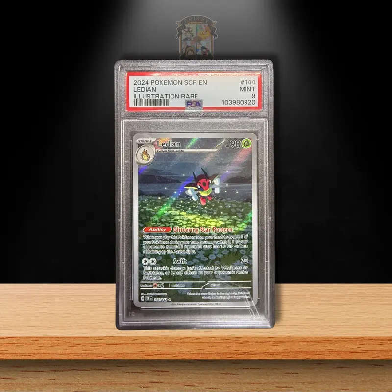 Pokémon Ledian (SCR 144) PSA 9 (ENG)