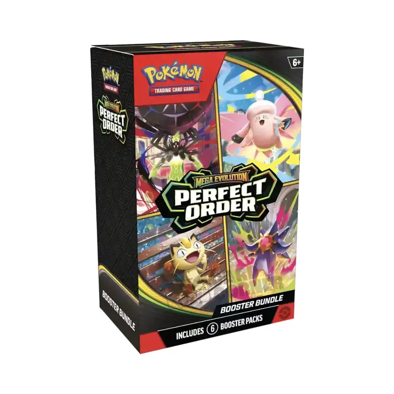 Pokemon ME03 Mega Evolution Perfect Order Booster Bundle (englisch)