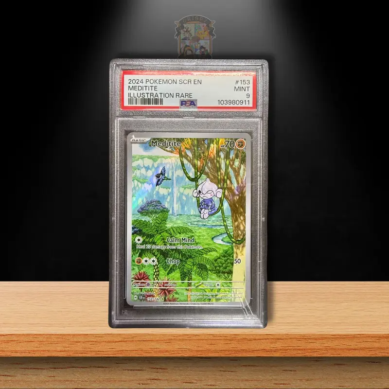 Pokémon Meditie (SCR 153) PSA 9 (ENG)