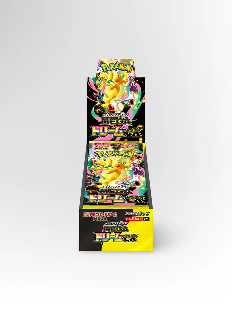 Pokémon MEGA Dream ex Booster Display – Japanisch