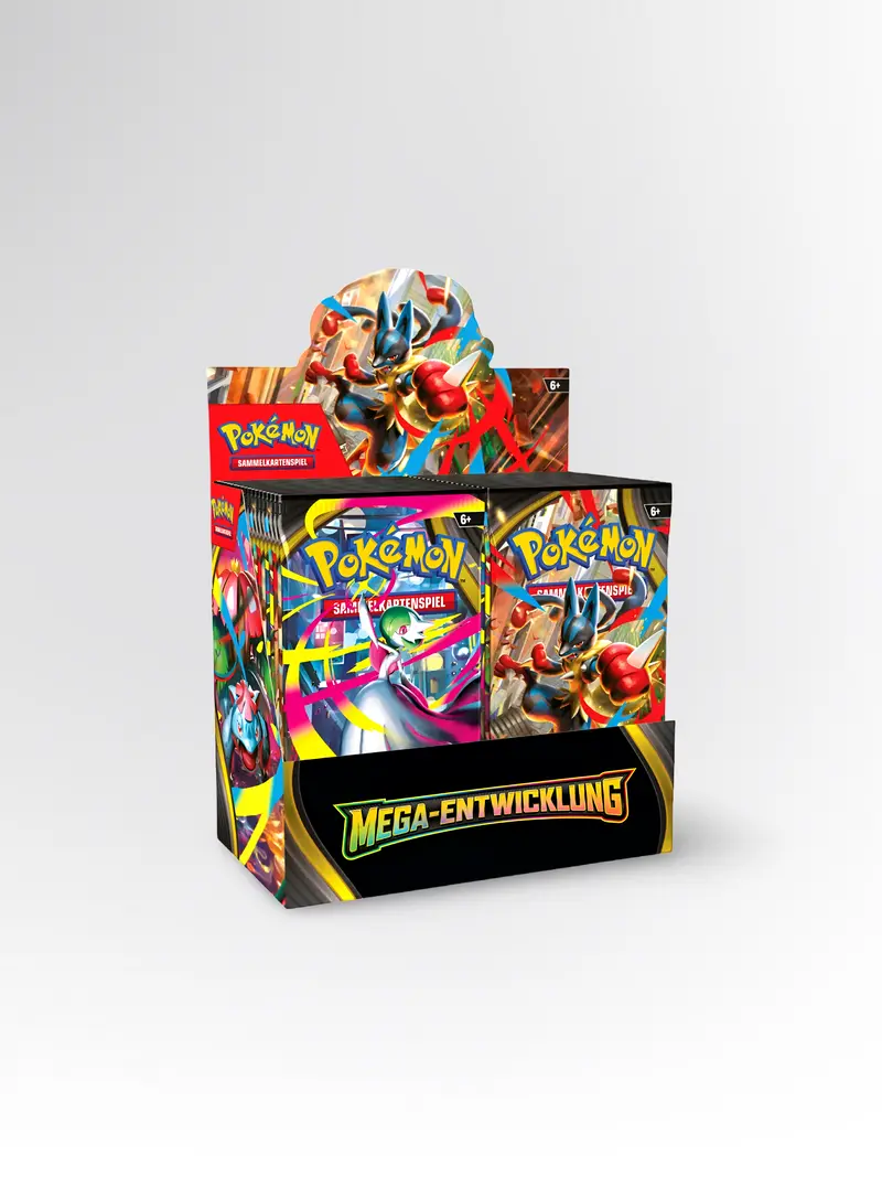Pokémon Mega-Entwicklung Display (36 Booster) – Deutsch