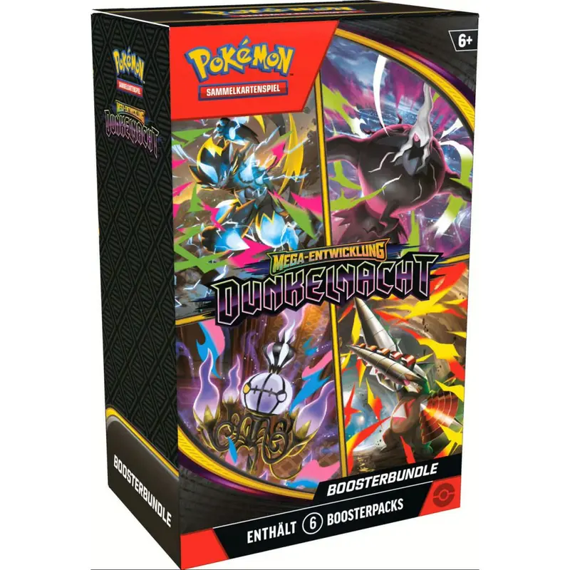 Pokémon Mega Entwicklung Dunkelnacht Booster Bundle Deutsch