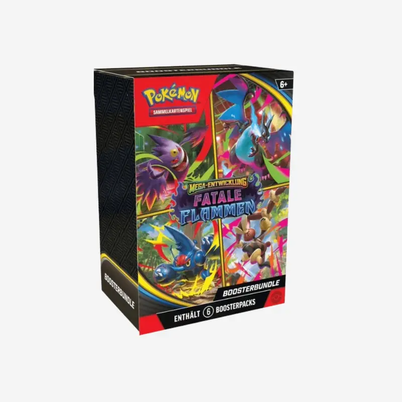 [POKÉMON] MEGA ENTWICKLUNG - FATALE FLAMMEN BOOSTER BUNDLE [DE]