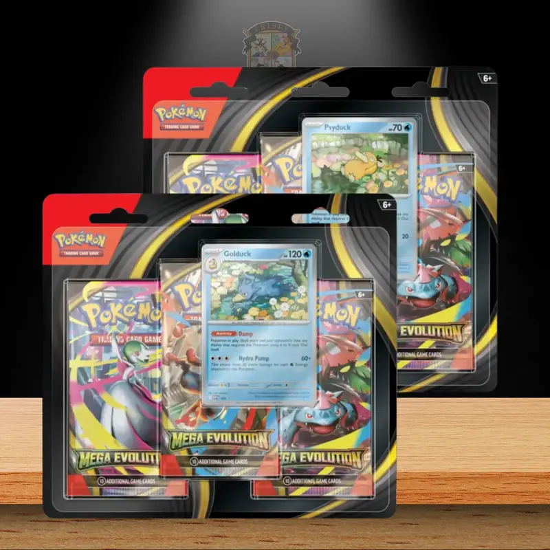 Pokémon Mega Evolution 3-Pack Blister (ENG)