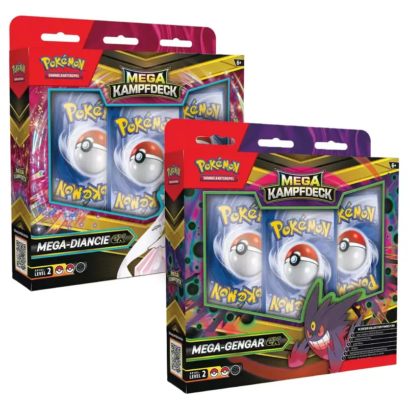 Pokémon Mega-Gengar-ex / Mega-Diancie-ex Mega-Kampfdeck - DE