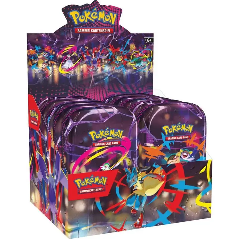 Pokémon Mega-Helden Mini Tin Display - DE