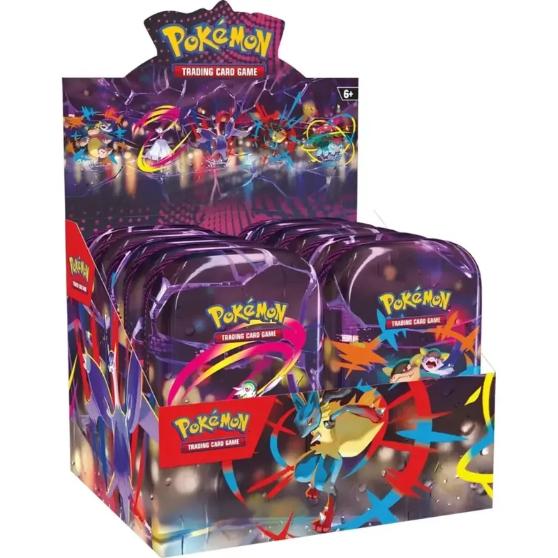 Pokémon Mega Heroes Mini Tin Display - EN