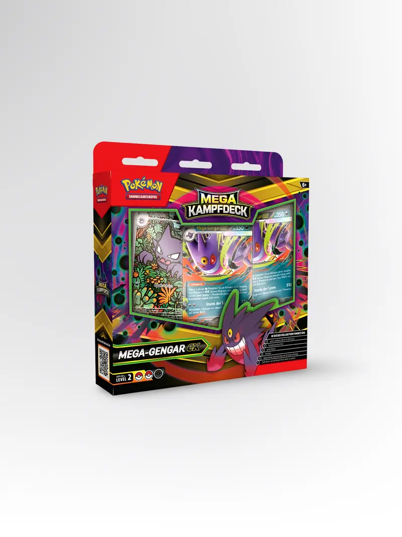Pokémon Mega Kampfdeck Mega-Gengar ex – Deutsch