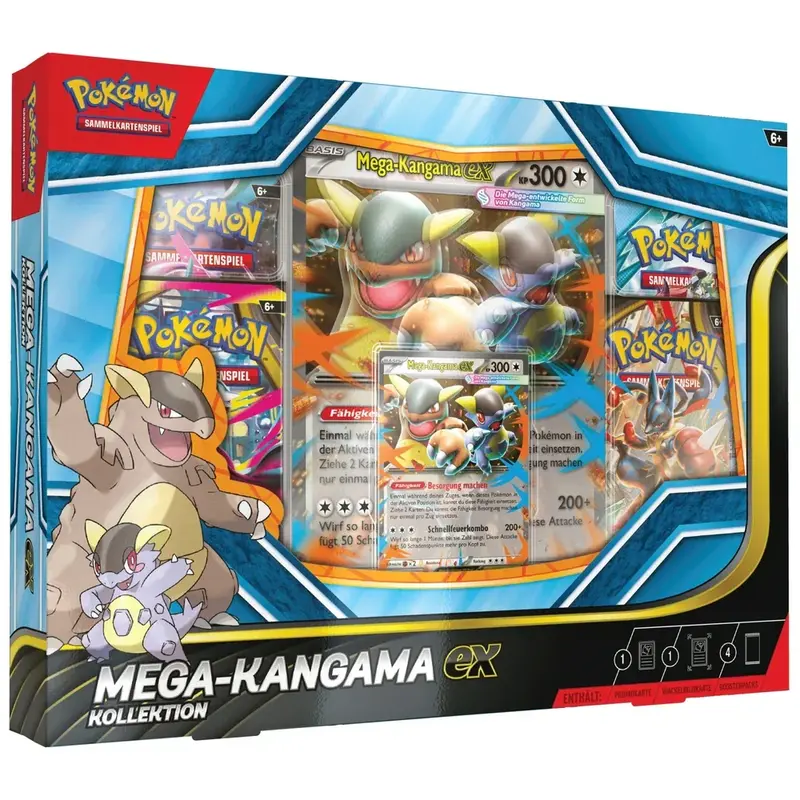 Pokémon Mega-Kangama-ex Kollektion - DE