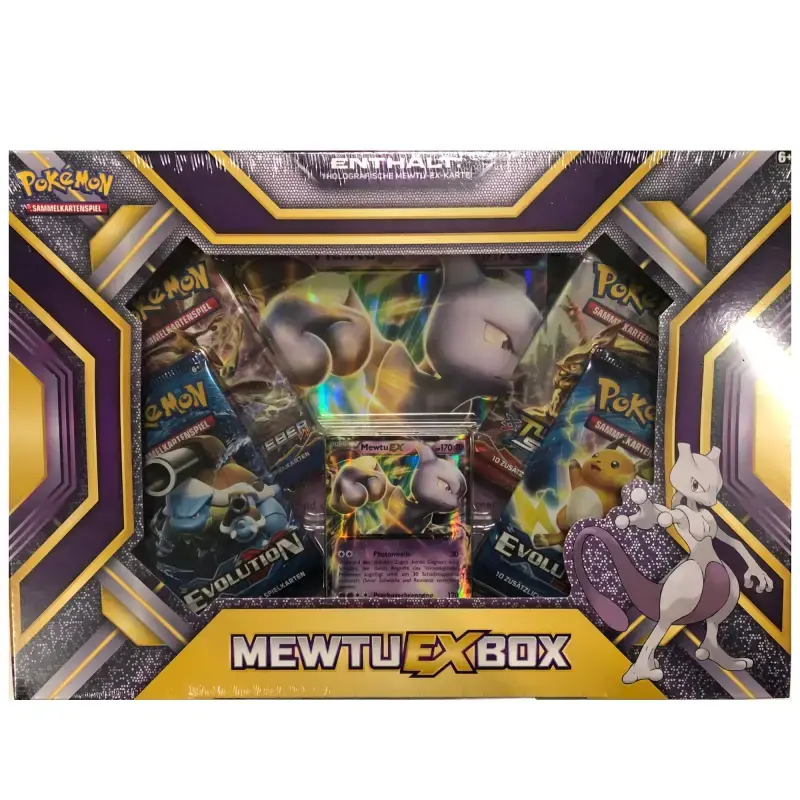 Pokemon - MEWTWO EX Box - Sammelkarten Booster