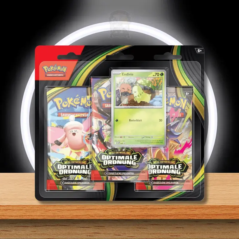 Pokémon Optimale Ordnung 3 Pack Blister (DE)