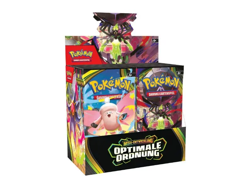 Pokemon Optimale Ordnung Booster Display - DE