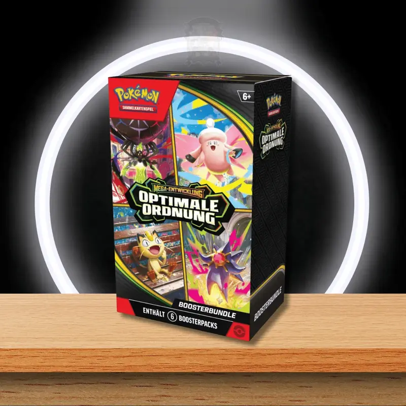 Pokémon Optimale Ordung Booster Bundle (DE)