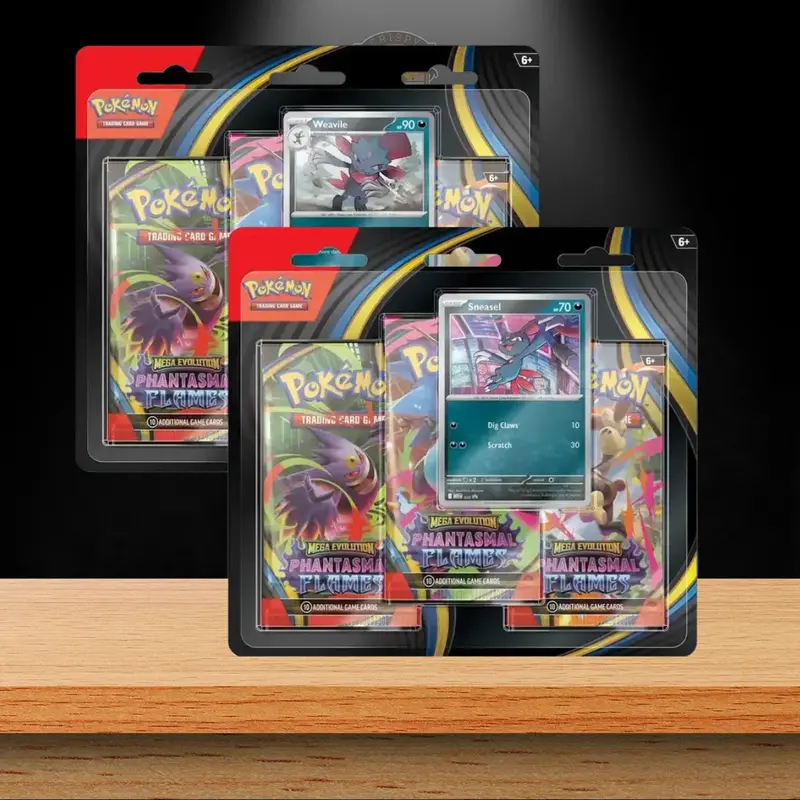 Pokémon Phantasmal Flames 3-Pack Blister (ENG)