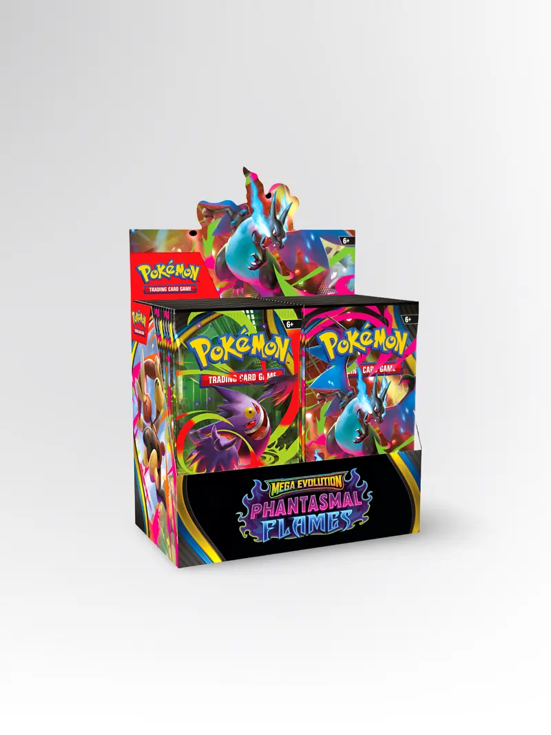 Pokémon Phantasmal Flames Booster Display – Englisch