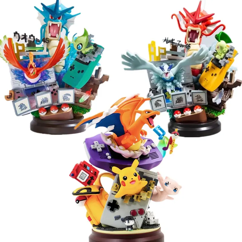 Pokemon Pikachu Gyarados Charizard Figuren ca. 20cm