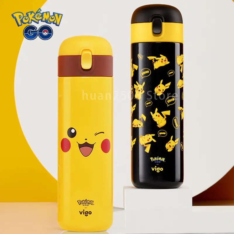 Pokémon Pikachu Thermo-Trinkflasche, 450 ml