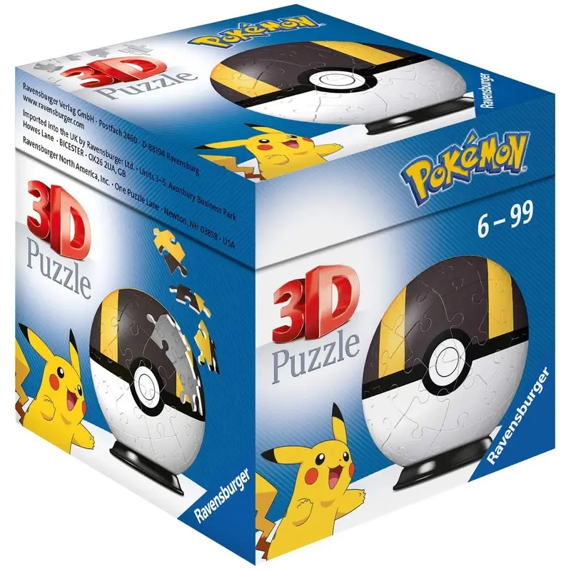 Pokémon - Pokéball - Hyperball - 3D Puzzleball