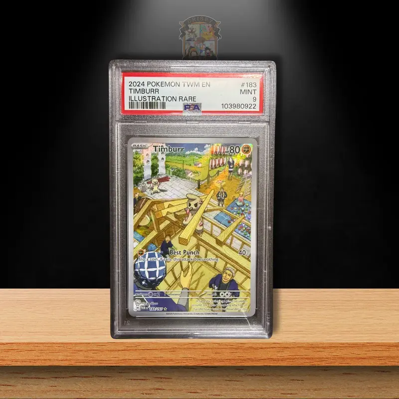 Pokémon Praktibalk (TWM 183) PSA 9 (ENG)