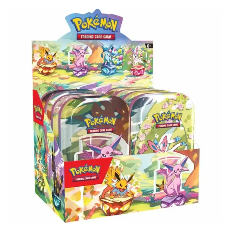 Pokémon Prismatic Evolutions (PRE) Mini Tin Display - EN