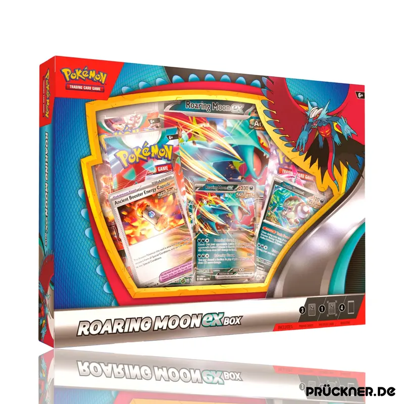 Pokémon Roaring Moon ex Box #EN
