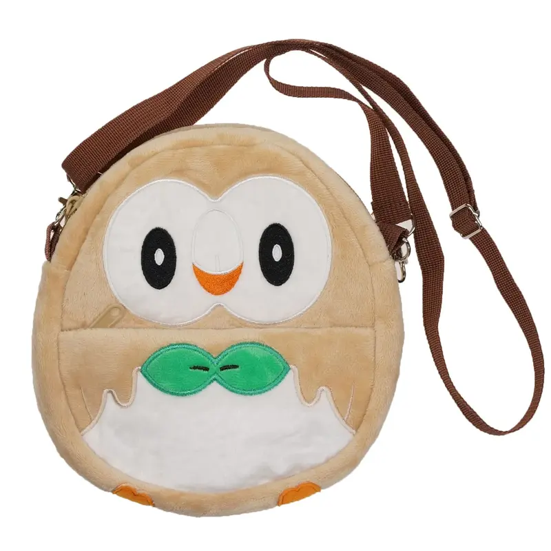 Pokemon Rowlet Bauz oder Lucario Plüsch Tasche (ca. 20cm)
