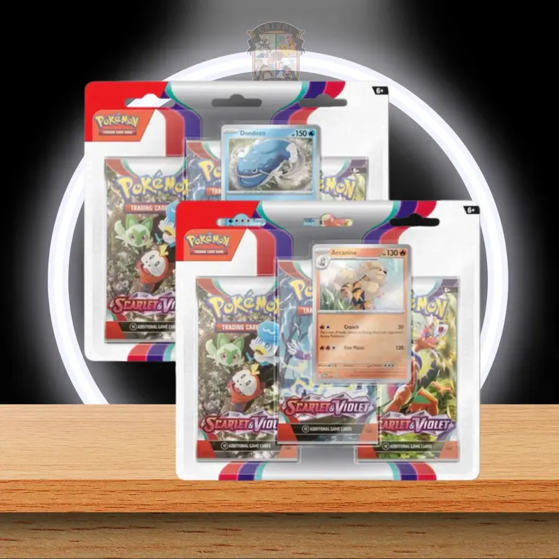 Pokémon Scarlet & Violet 3-Pack Blister (ENG)