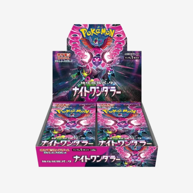 [POKÉMON] SCARLET & VIOLET NIGHT WANDERER (SV6A) DISPLAY [JP]