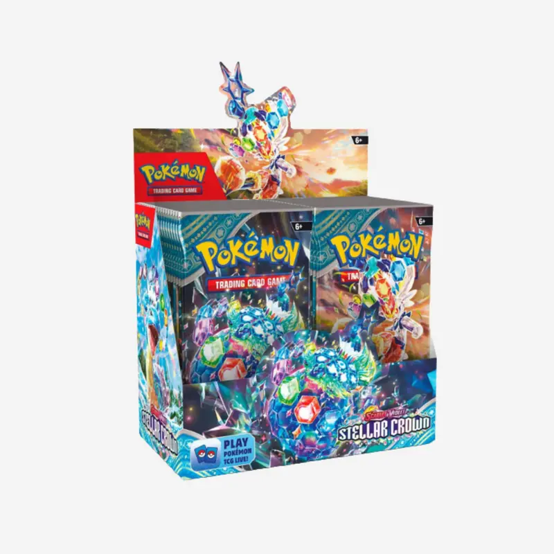 [POKÉMON] SCARLET & VIOLET STELLAR CROWN (SV7) DISPLAY [EN]