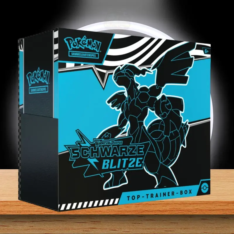 Pokémon Schwarze Blitze Top Trainer Box (DE)