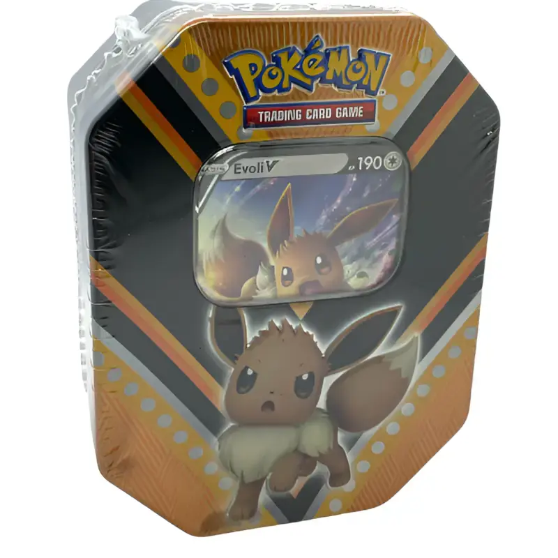 Pokémon Schwert und Schild Evoli V Tin B-Ware