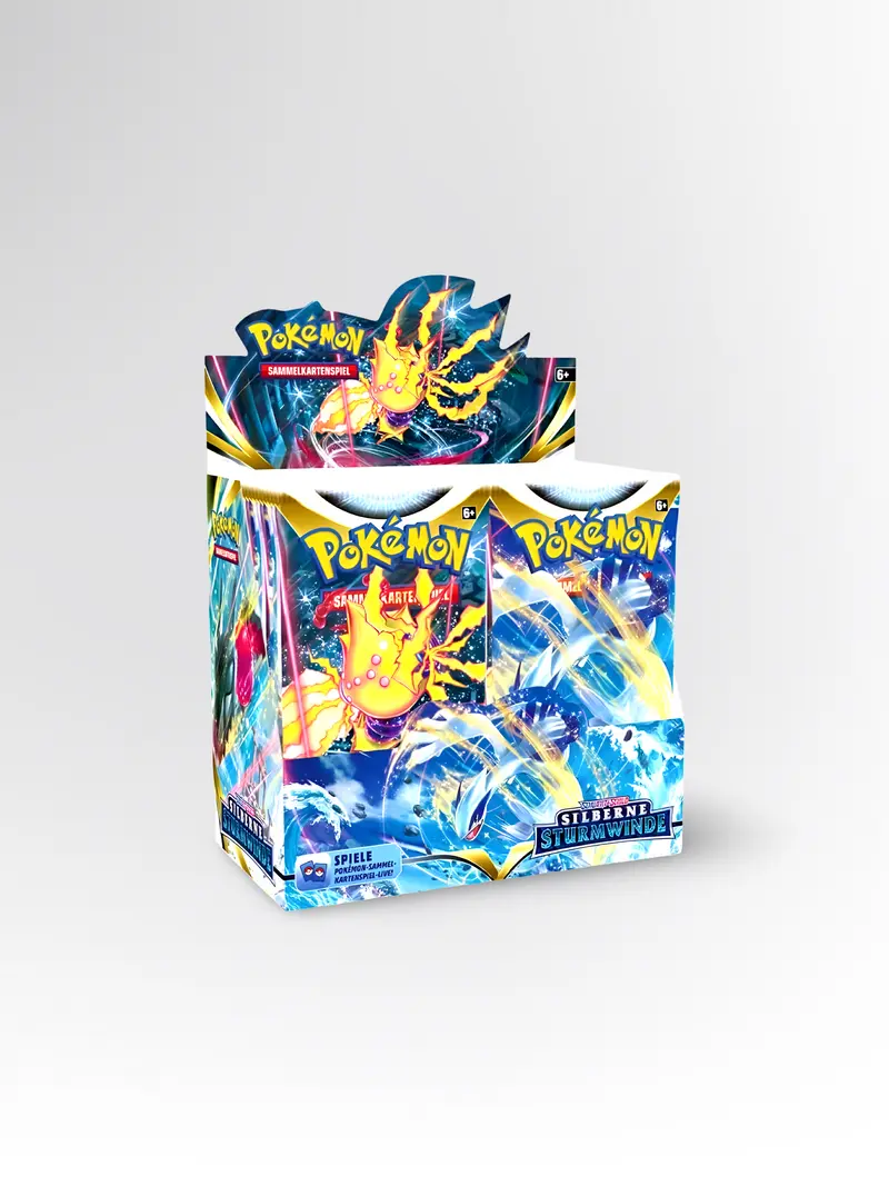 Pokémon Silberne Sturmwinde Display – Deutsch