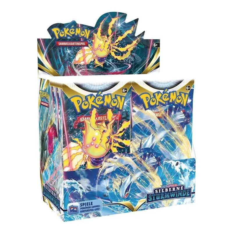 Pokémon Silberne Sturmwinde (SIT) Display - DE