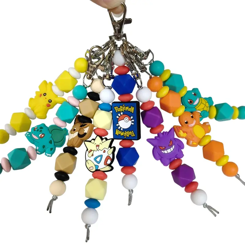 Pokemon Silikonperlen Armbänder