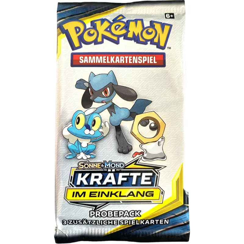 Pokemon Sonne & Mond Kräfte im Einklang Probepack Deutsch