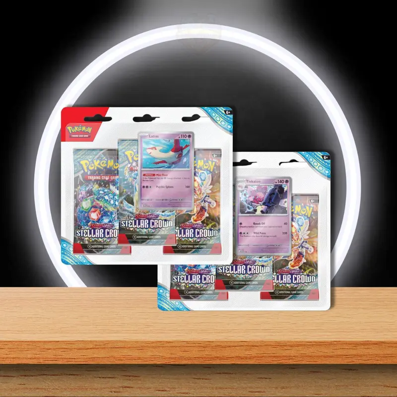 Pokémon Stellarkrone 3 Pack Blister (DE)