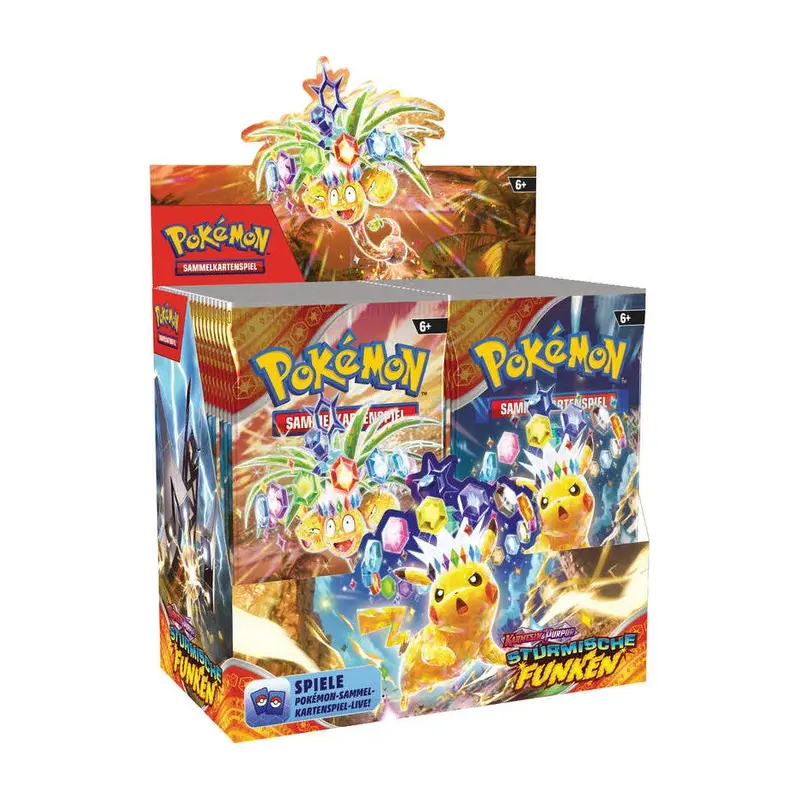 Pokémon Stürmische Funken (SSP) Display - DE