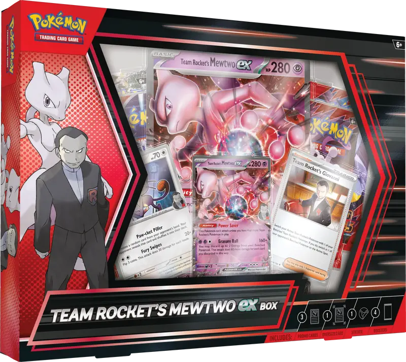 Pokemon Team Rocket's Mewtwo EX Box (englisch)