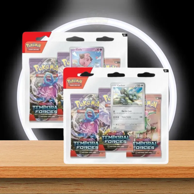 Pokémon Temporal Forces 3 Pack Blister (ENG)