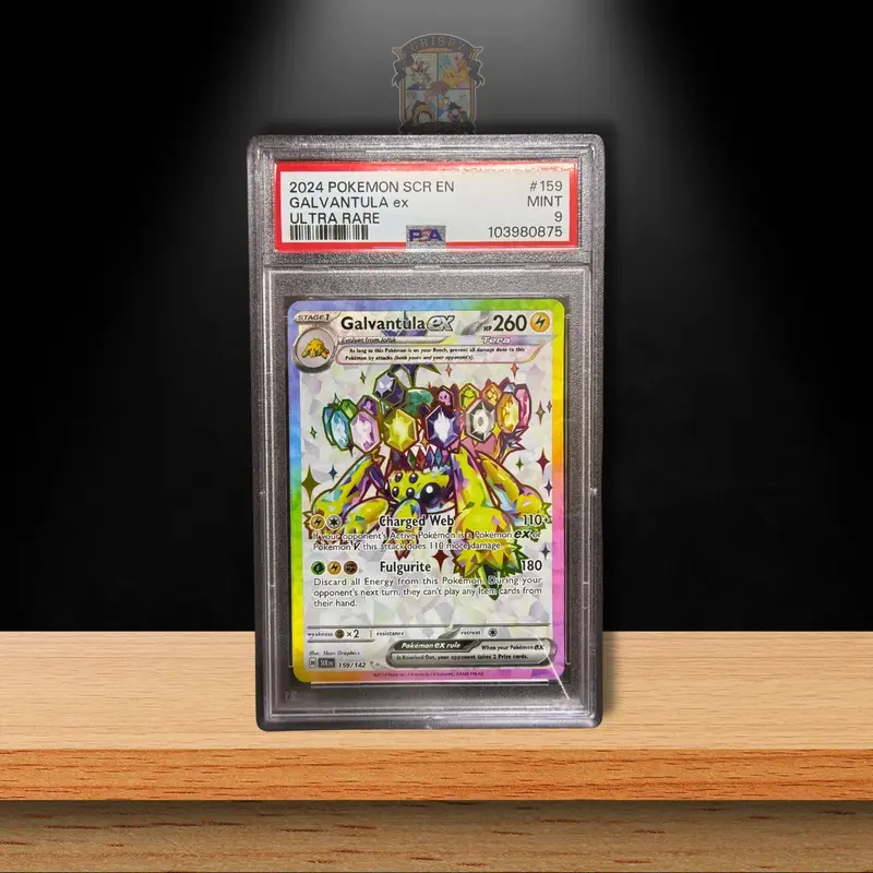 Pokémon Voltula ex (SCR 159) PSA 9 (ENG)