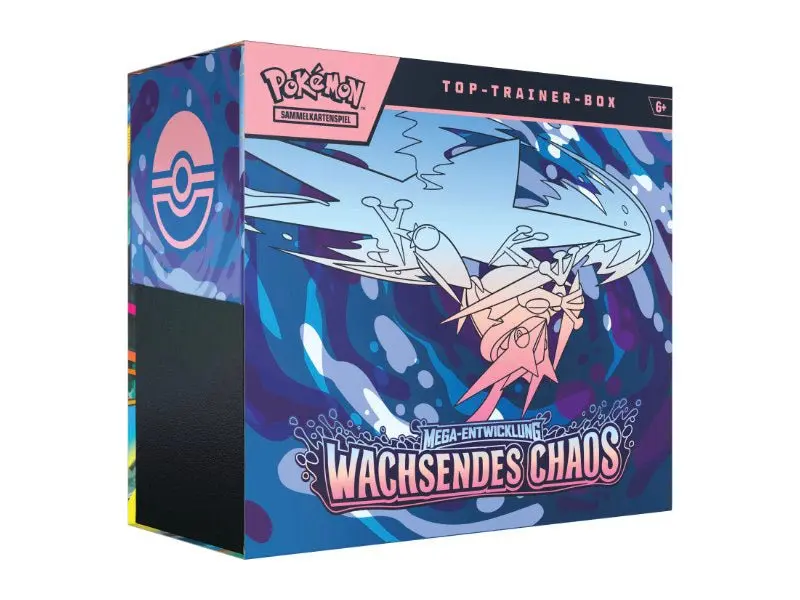 Pokemon Wachsendes Chaos Top Trainer Box - DE