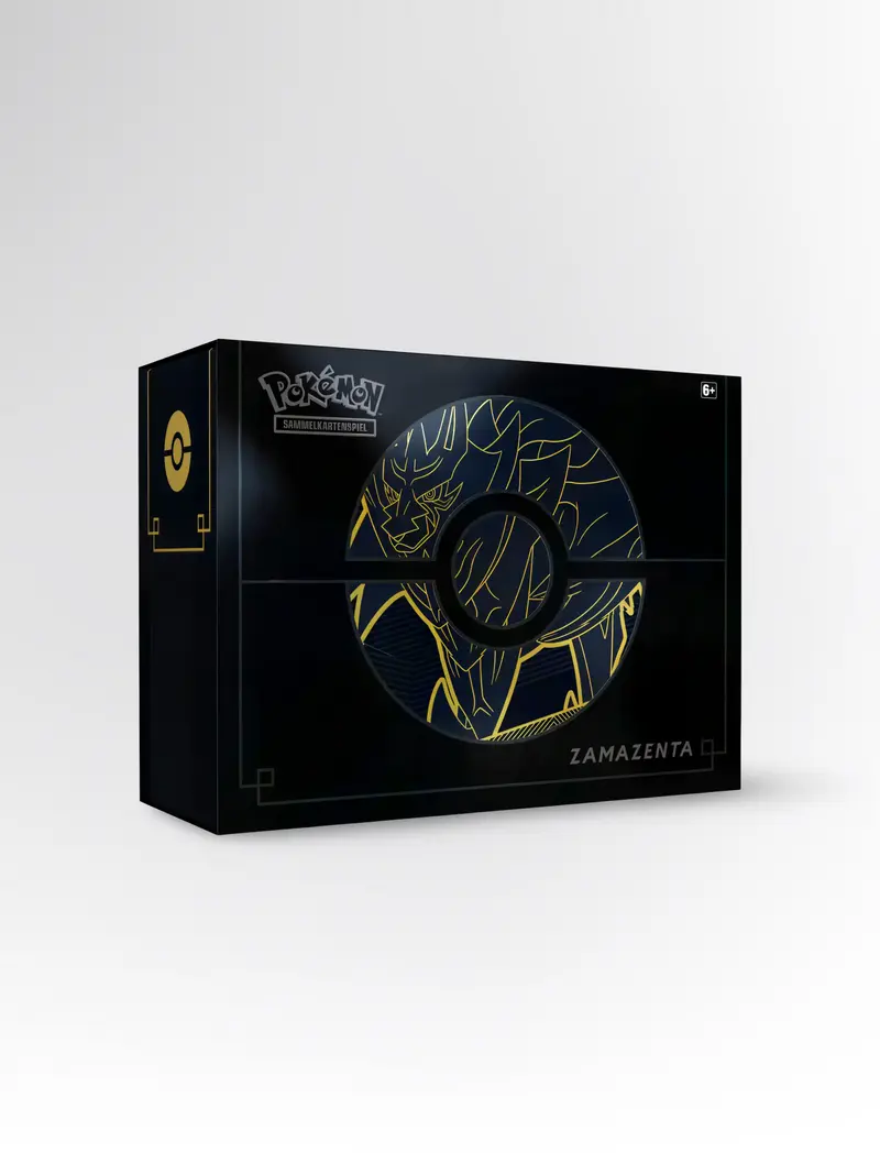 Pokémon Zamazenta Top-Trainer-Box Plus – Deutsch