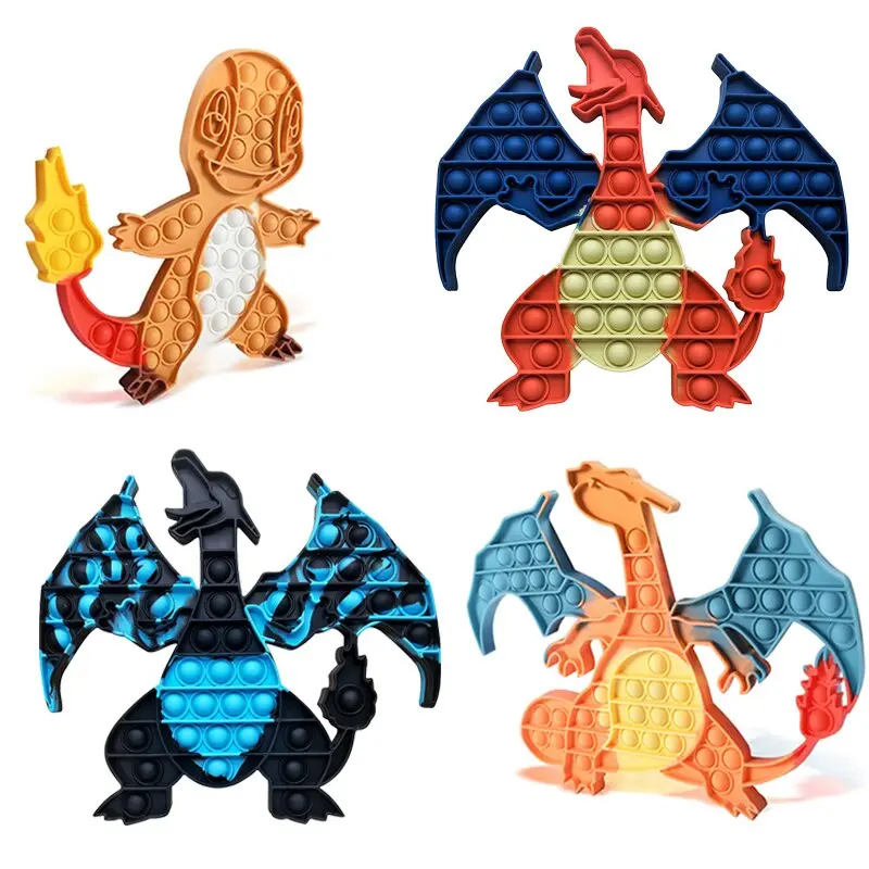 Pop it Figdet Pokemon - Glumanda oder Glurak