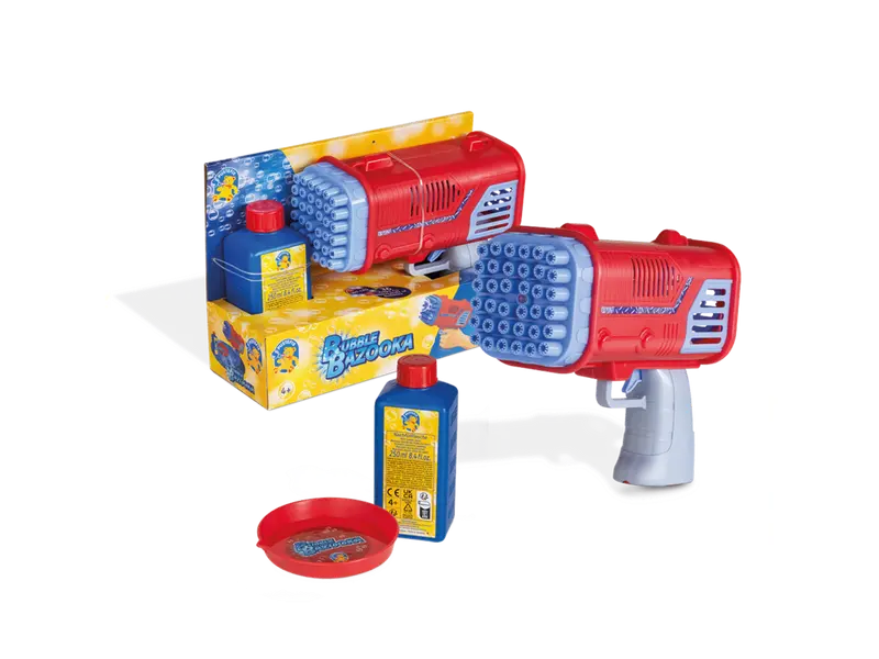 Pustefix Bubble Bazooka 36 Düsen LED + 250 ml Nachfüll