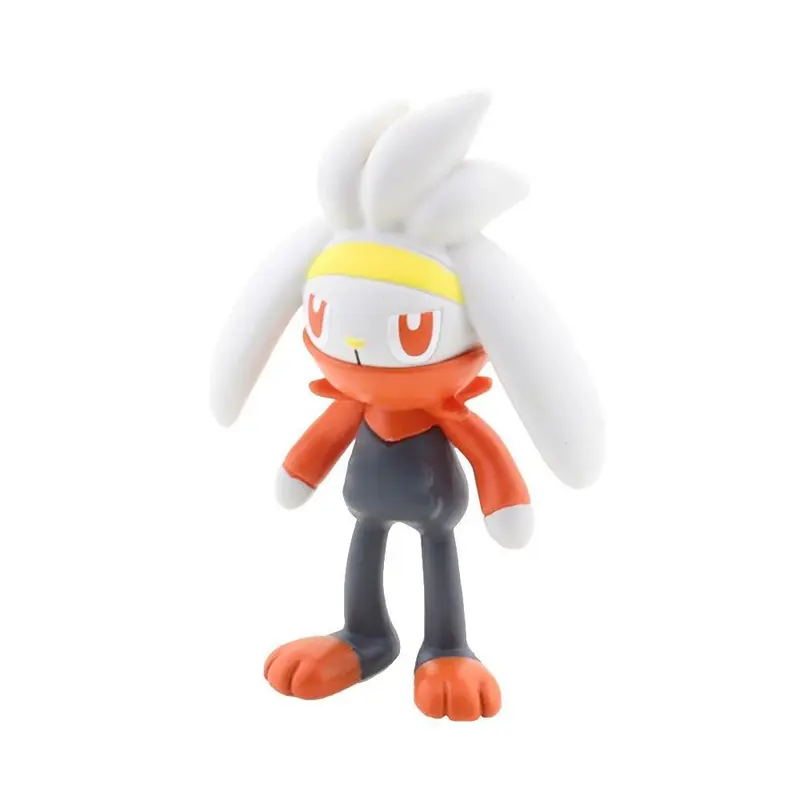 Raboot Kickerlo Pokemon Sammelfigur (ca. 3-5cm)