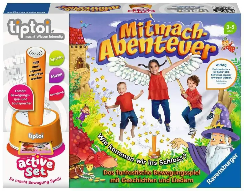 Ravensburger TipToi 00044 Active Set Mitmach-Abenteuer