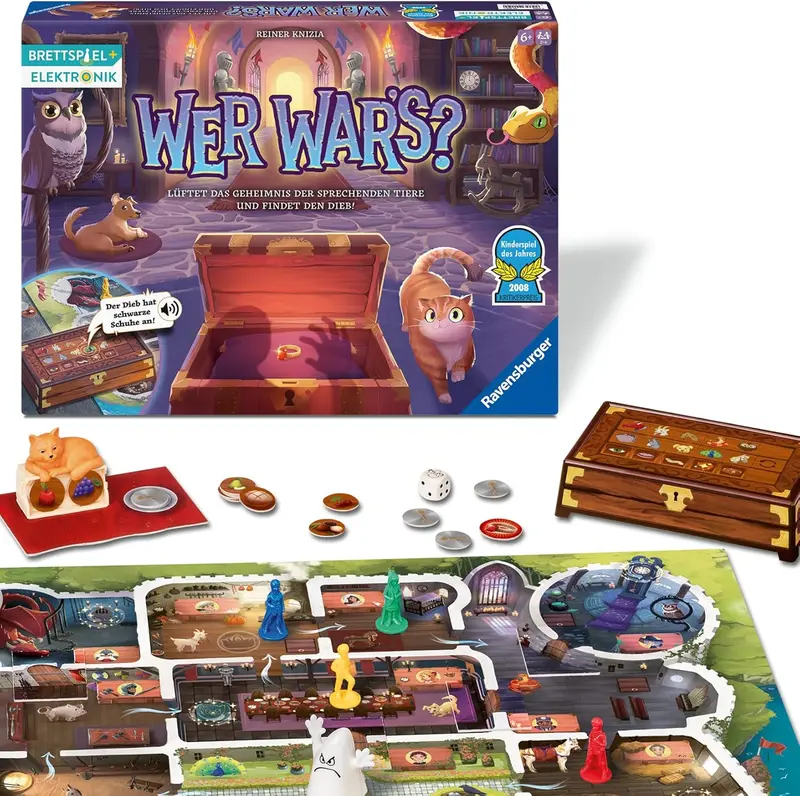 Ravensburger Wer war's? – Gesellschaftsspiel ab 6 Jahren